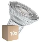 Multipack 10x Ledvance LED Spot GU10 PAR16 2.4W 230lm 36D - 930 Warm White | Best Colour Rendering - Dimmable - Replaces 35W